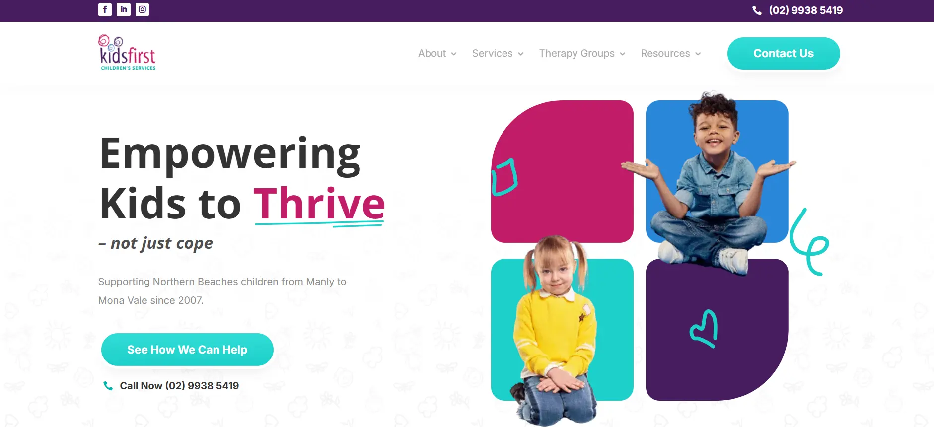 WordPress website screenshot 2